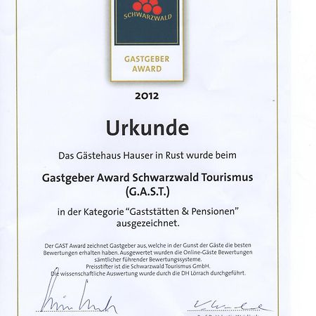 Gaestehaus Hauser รูสท์ ภายนอก รูปภาพ